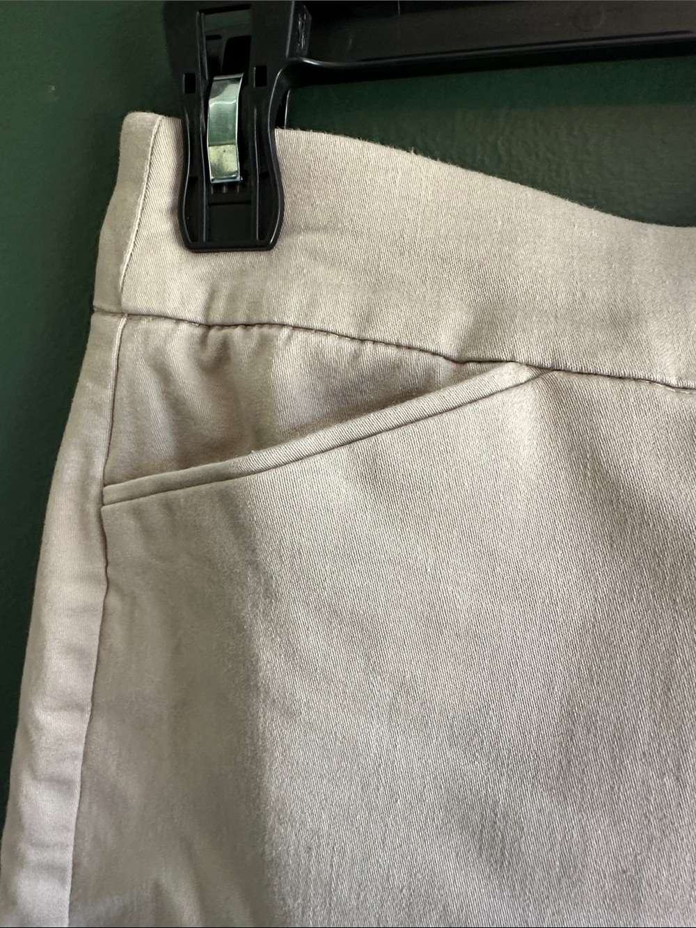 croft & barrow The Effortless Stretch Skort Light Tan Size 8 - Picture 9 of 12